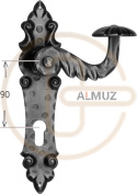 Klamka Olena 527 na wkładkę rozstaw 90 mm