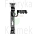 Klamka Orestes 1072 na klucz rozstaw 72 mm