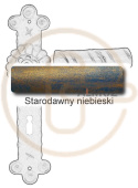 starodawny niebieski