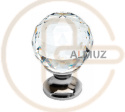 CRYSTAL CR 20 mm gałka meblowa z kryształem Swarovski®