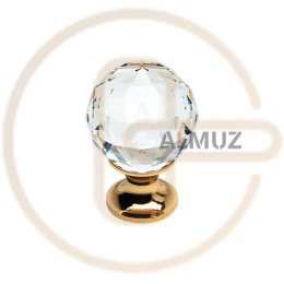 CRYSTAL OZ 20 mm gałka meblowa z kryształem Swarovski®