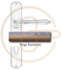 Klamka Mosca 2700 na wkładkę rozstaw 92 mm