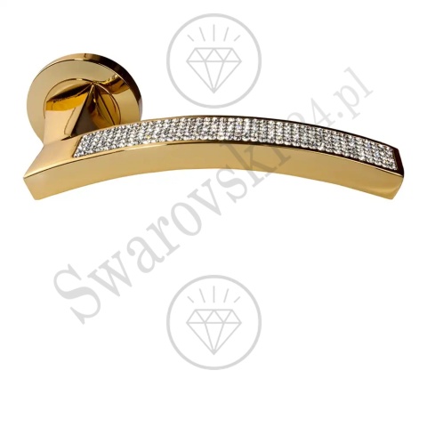 Klamka Profilo Mesh 102 OZ - pozłacana