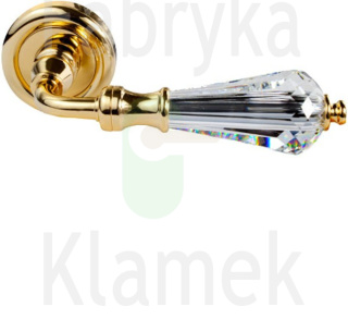 Klamka Veronica 103 OZ - pozłacana