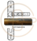 Klamka Jarboj 1091 na wkladkę rozstaw 92 mm