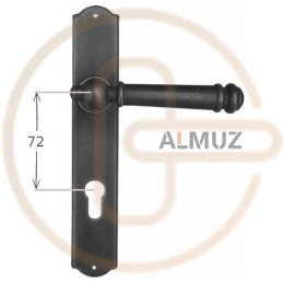 Klamka Brema 2950 na wkładkę rozstaw 72 mm