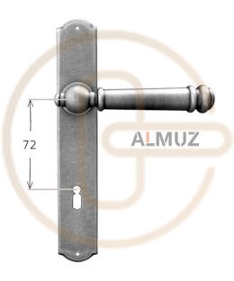 Klamka Brema 2950 na klucz rozstaw 72 mm