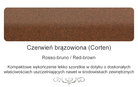 Czerwień brązowiona