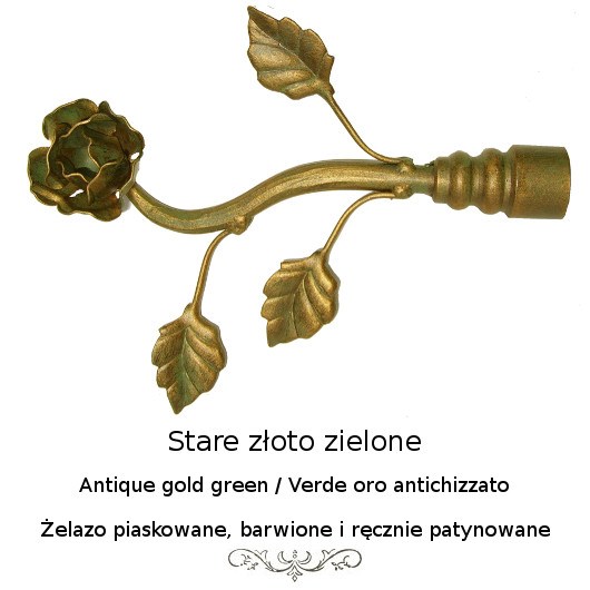 Stare złoto zielone